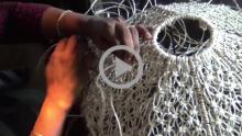 Natural Fibre Lamp Shade - Alleppey