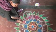 Rangoli Art - Yadgiri