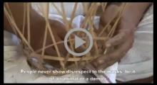 Weaving the Bamboo Frame