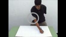 Body Posture for drawing Horizontal Lines
