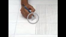 Parallel Vertical Lines from Bottom to Top
