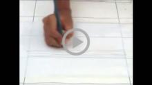 Parallel Horizontal Lines drawn at Fast Pace