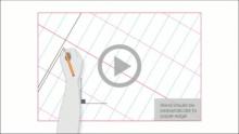 Parallel Inclined Lines @ 60 degrees - from bottom Left to top Right 