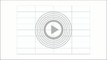 Hand Movement for Concentric Circles drawn inwards in clockwise direction