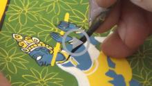 Cheriyal Painting - Making Process