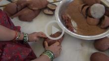 Sawdust Mask - Making Process