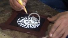 Saura Painting - Raghurajpur, Orissa